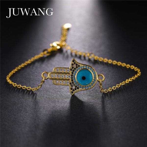 juwang fashion handmade diy jewelry blue evil eye style cubic zirconia pave setting chain bracelets for women girl birthday gift, Golden;silver
juwang fashion handmade diy jewelry blue evil eye style cubic zirconia pave setting chain bracelets for women girl birthday gift, Golden;silver