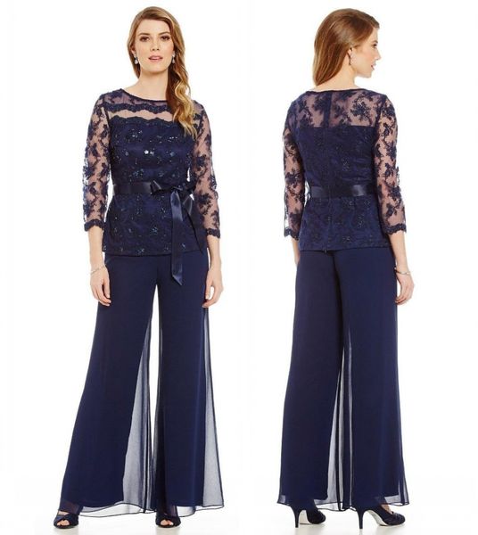 navy blue mothers pants suit sheer jewel neck for weddings lace applique beads mothers pantsuits for groom mother, Black;red
navy blue mothers pants suit sheer jewel neck for weddings lace applique beads mothers pantsuits for groom mother, Black;red