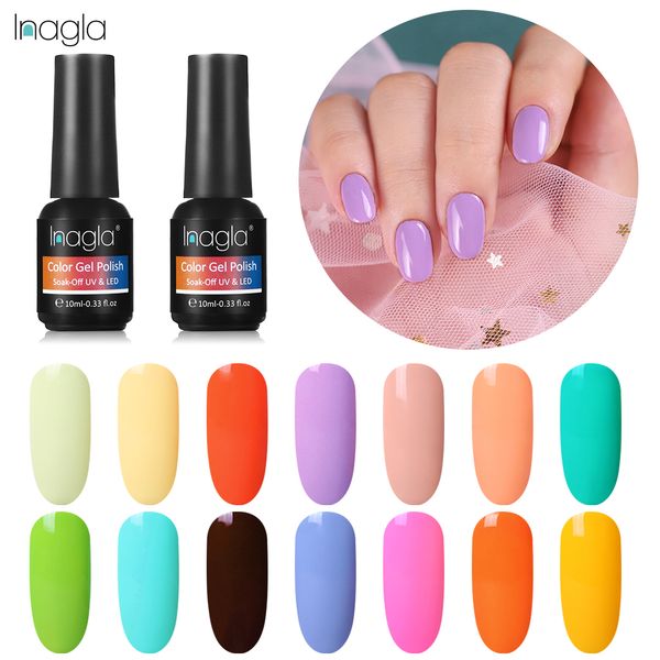 inagla 20 gorgeous colors 10ml macaron gel polish soak off uv led vernis semi permanent varnish gel lacquer, Red;pink
inagla 20 gorgeous colors 10ml macaron gel polish soak off uv led vernis semi permanent varnish gel lacquer, Red;pink
