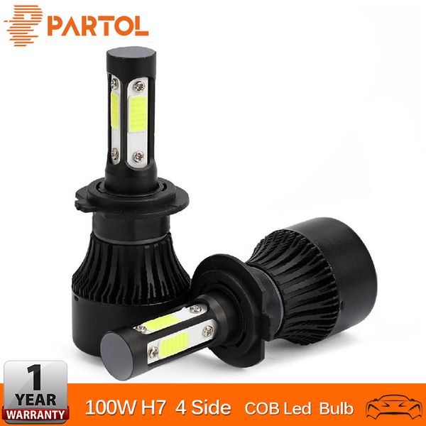 partol 4 sides cob chips h7 car led headlight bulbs 100w/set 10000lm auto headlamp led light 12v 24v for
partol 4 sides cob chips h7 car led headlight bulbs 100w/set 10000lm auto headlamp led light 12v 24v for