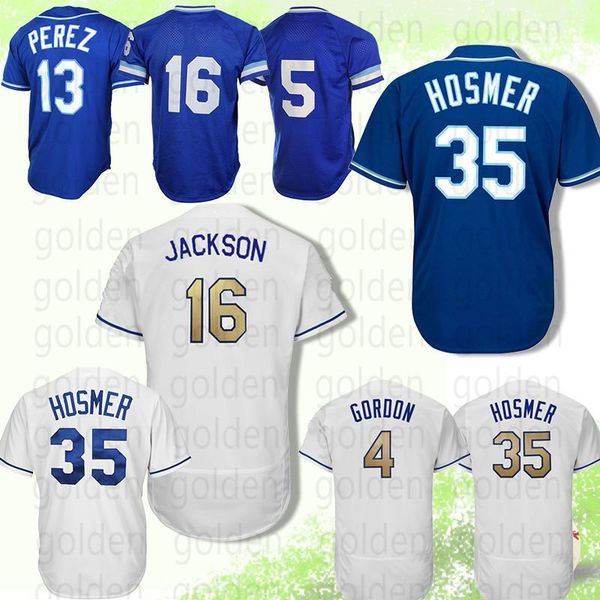 Kansas Jersey City Royals 35 Eric Hosmer 16 Bo Jackson 5 George Brett 13 Salvador Perez 100% Stitched High-quality Top quality
Kansas Jersey City Royals 35 Eric Hosmer 16 Bo Jackson 5 George Brett 13 Salvador Perez 100% Stitched High-quality Top quality