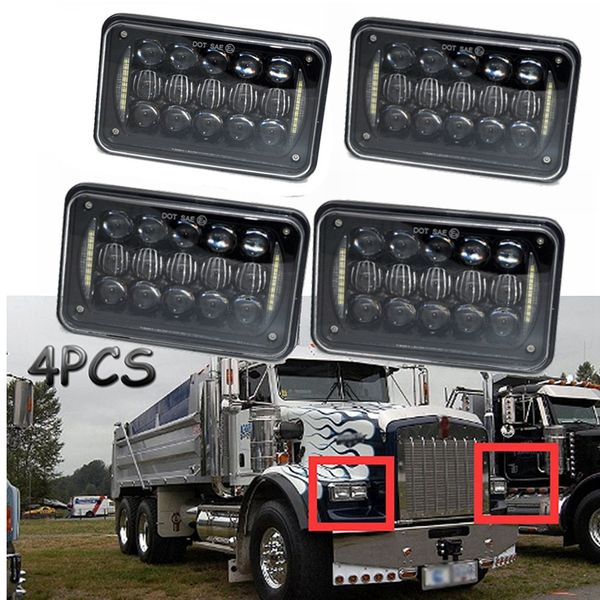 4pcs 60w dot approved 4d 5d combo black 4x6 inch rectangular led headlights for kenworth t800 t400 t600 peterbilt 357 378 379 freightliner
4pcs 60w dot approved 4d 5d combo black 4x6 inch rectangular led headlights for kenworth t800 t400 t600 peterbilt 357 378 379 freightliner