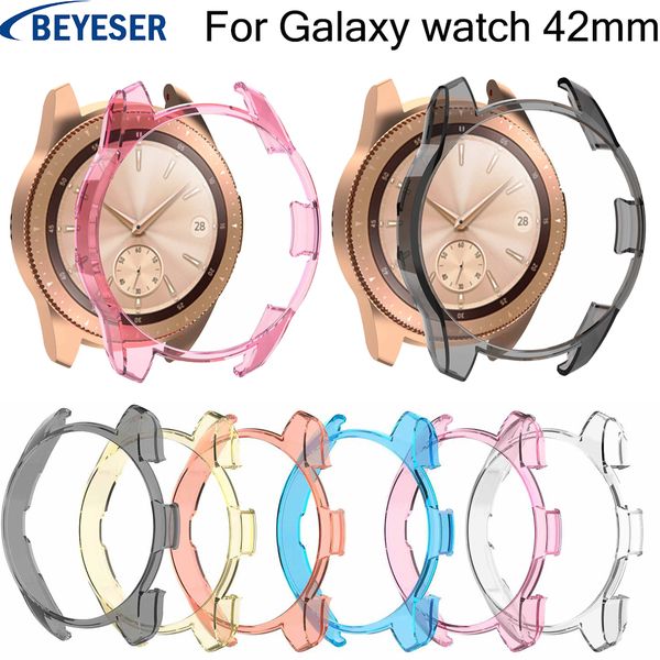 for samsung galaxy watch 42mm/46 mm pc case lightweight cover protect shell hard pc ultra-thin bumper frame watch accessories, Black;brown
for samsung galaxy watch 42mm/46 mm pc case lightweight cover protect shell hard pc ultra-thin bumper frame watch accessories, Black;brown