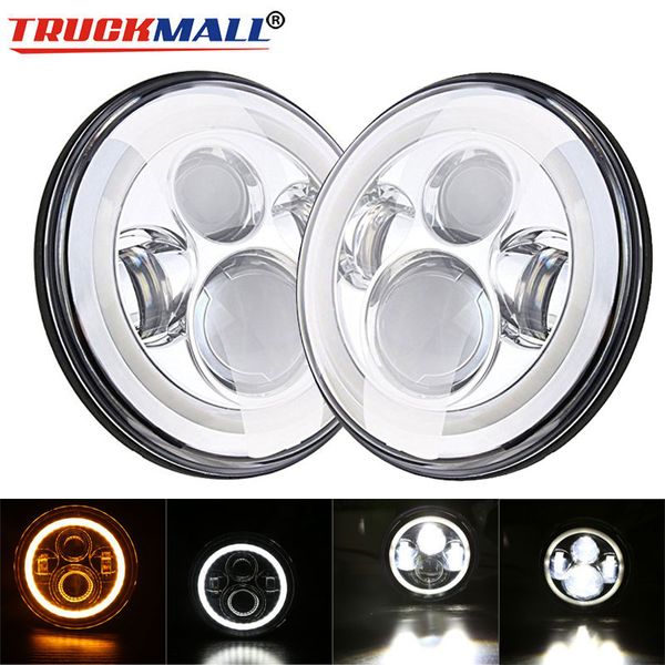 black/chrome super slim 7inch led headlights halo ring headlamps with amber turn signal for wrangler lada 4x4 urban niva
black/chrome super slim 7inch led headlights halo ring headlamps with amber turn signal for wrangler lada 4x4 urban niva