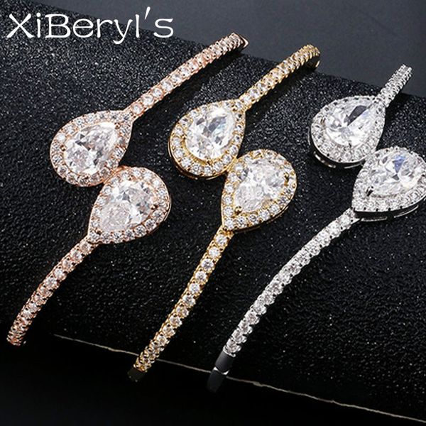 water drop zircon bracelet fashionable and simple ladies jewelry bracelet on hand bracelets for women mother's day gifts, Black
water drop zircon bracelet fashionable and simple ladies jewelry bracelet on hand bracelets for women mother's day gifts, Black