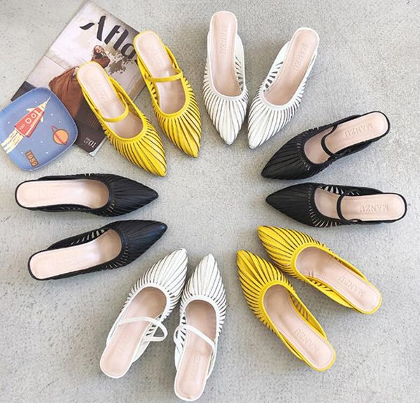 2020 summer women hollow shape slippers boho beach ladies pu sandals high heel shoes, Black
2020 summer women hollow shape slippers boho beach ladies pu sandals high heel shoes, Black