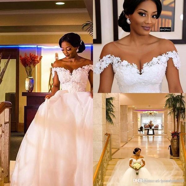 fashion plus size a line wedding dresses off shoulder lace applique court train tiered wedding dress bridal gowns vestido de novia, White
fashion plus size a line wedding dresses off shoulder lace applique court train tiered wedding dress bridal gowns vestido de novia, White