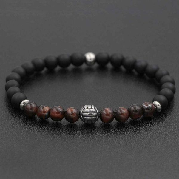 6mm tiger eye natural stone elastic bracelet stainless steel round ball beaded bracelets & bangles jewelry, Black 
6mm tiger eye natural stone elastic bracelet stainless steel round ball beaded bracelets & bangles jewelry, Black