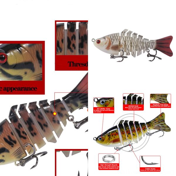 k9s8s fishing luya hard bait 10cm * bait built-in sball bionic 15.5g long steel fake bait
k9s8s fishing luya hard bait 10cm * bait built-in sball bionic 15.5g long steel fake bait