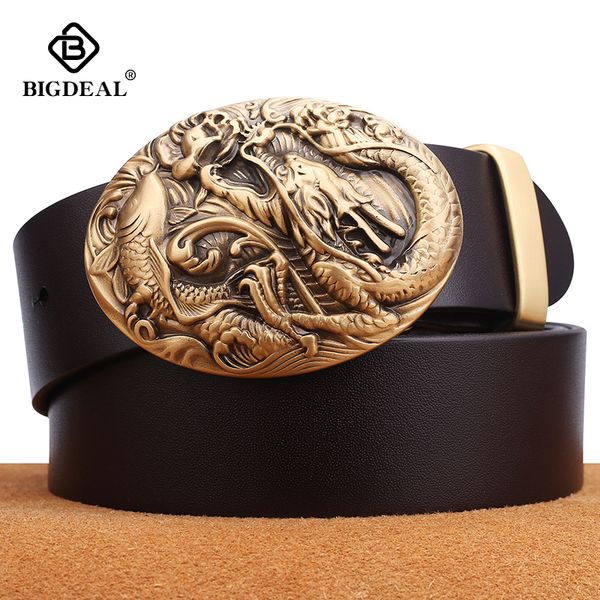belts bigdeal cow genuine leather men's belt pin buckle accessories male gift men jeans, Black;brown
belts bigdeal cow genuine leather men's belt pin buckle accessories male gift men jeans, Black;brown