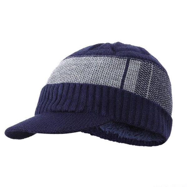 men winter warm hat knit visor fleece lined cap soft breathable with scarf loops set ie998, Blue;gray
men winter warm hat knit visor fleece lined cap soft breathable with scarf loops set ie998, Blue;gray