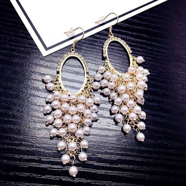 pearl dangle earrings baroque vintage royal earrings retro earrings wedding jewelry for woman, Golden
pearl dangle earrings baroque vintage royal earrings retro earrings wedding jewelry for woman, Golden
