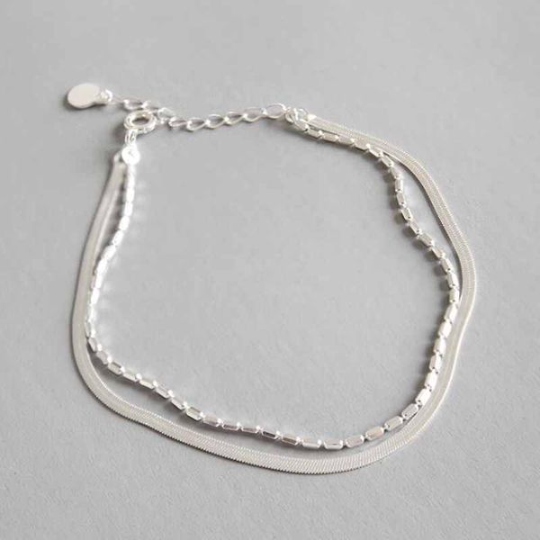 ruifan double layer snake chains anklets for women 100% 925 sterling silver ankle bracelet ladies bracelet for girls ybr059, Golden;silver
ruifan double layer snake chains anklets for women 100% 925 sterling silver ankle bracelet ladies bracelet for girls ybr059, Golden;silver