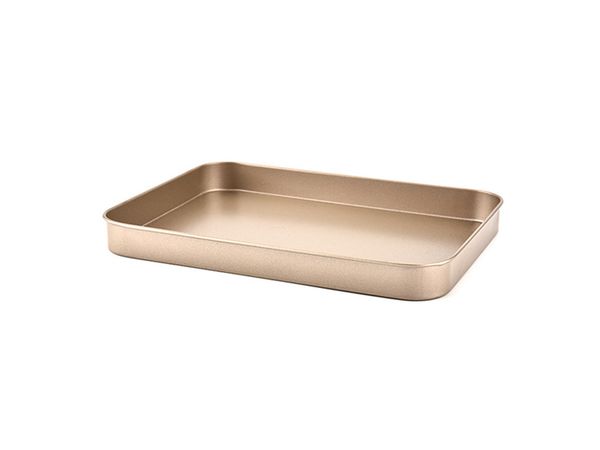 dhl gold & black 24cm rectangular baking pan barbecue pan household diy oven tray carbon steel nonstick cookware uncoated coke mould
dhl gold & black 24cm rectangular baking pan barbecue pan household diy oven tray carbon steel nonstick cookware uncoated coke mould