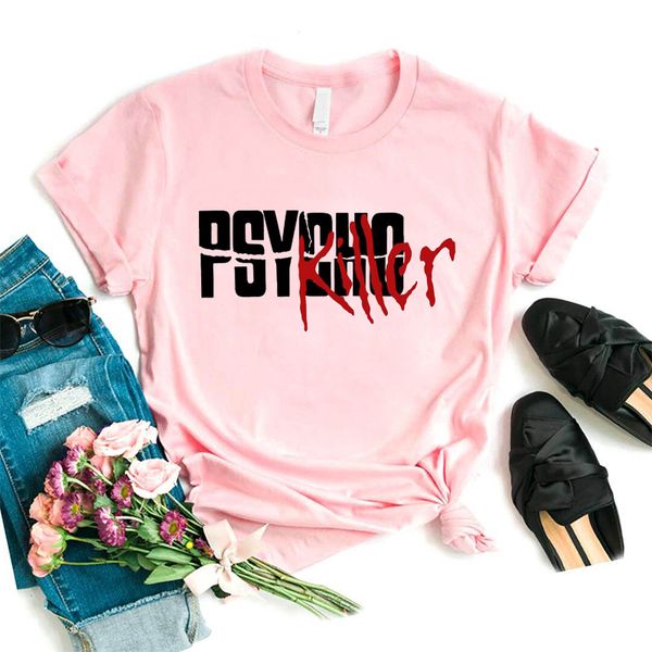 psycho killler print women t shirt tee shirt femme funny aesthetics tshirt harajuku vintage female t-shirt koszulki damskie, White
psycho killler print women t shirt tee shirt femme funny aesthetics tshirt harajuku vintage female t-shirt koszulki damskie, White