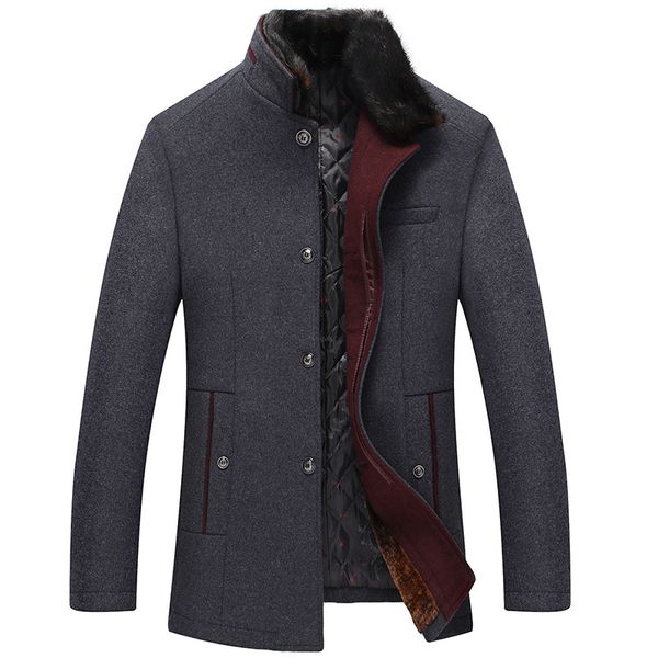 2019 new arrival winter casual wool trench coat men, men thicked wool jackets plus size m-4xl sa-8, Black
2019 new arrival winter casual wool trench coat men, men thicked wool jackets plus size m-4xl sa-8, Black