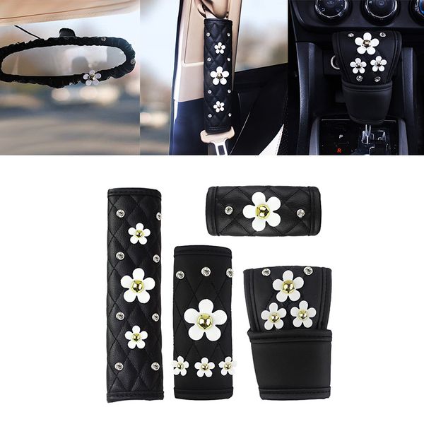 fashion daisy flower car seat belt cover shoulder pads car shifter hand brake covers auto interior accessories parts
fashion daisy flower car seat belt cover shoulder pads car shifter hand brake covers auto interior accessories parts