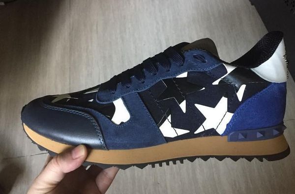 2019 new luxury designer rock stud sneaker shoes women and men casual shoes rock runner trainer party wedding l05, Black
2019 new luxury designer rock stud sneaker shoes women and men casual shoes rock runner trainer party wedding l05, Black