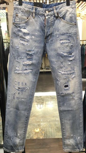men distressed ripped skinny jeans fashion designer mens slim motorcycle moto biker causal mens denim pants hip hop 1314, Blue
men distressed ripped skinny jeans fashion designer mens slim motorcycle moto biker causal mens denim pants hip hop 1314, Blue