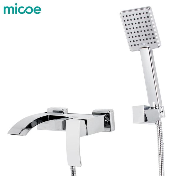 micoe bathtub faucet bathroom shower tap bathroom shower faucet set waterfall bath sink water mixer h-hc607d