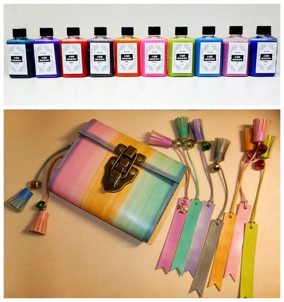 gift sets vegetable tanned non alcoholic leather dye 10 colors chosing diy handmade japanese craft salt-based dyes 80ml
gift sets vegetable tanned non alcoholic leather dye 10 colors chosing diy handmade japanese craft salt-based dyes 80ml