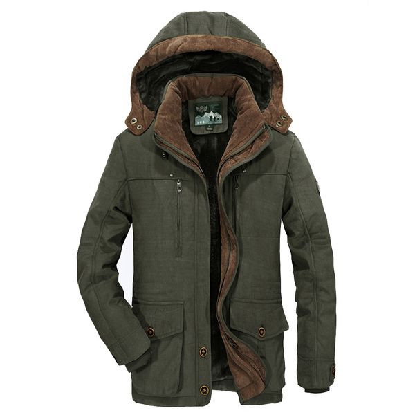 winter thickening men's solid hooded jacket parkas long section plus velvet thick fleece with fur parka men winter jacket men, Tan;black
winter thickening men's solid hooded jacket parkas long section plus velvet thick fleece with fur parka men winter jacket men, Tan;black