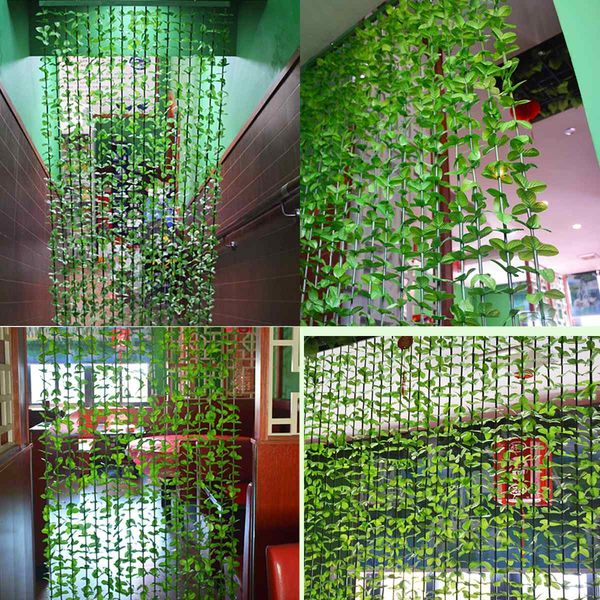 180cm/220cm 16 lines door curtain fly screen leaf leaves string hanging door curtain 16 wave for home porch room wedding decor
180cm/220cm 16 lines door curtain fly screen leaf leaves string hanging door curtain 16 wave for home porch room wedding decor