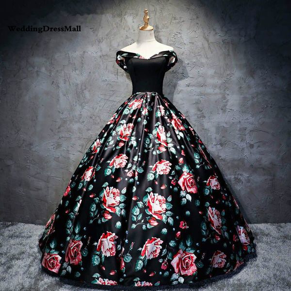 floor length black rose print evening dresses 2021 kaftan lace up vestidos de novia off shoulder formal prom gowns, Black;red
floor length black rose print evening dresses 2021 kaftan lace up vestidos de novia off shoulder formal prom gowns, Black;red