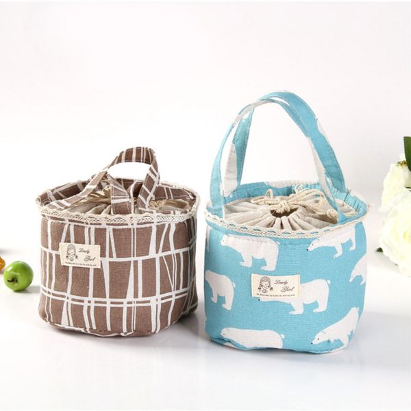 multifunctional cotton and linen lunch box waterproof picnic large with lunch bag student insulation bag portable ice, Blue;pink
multifunctional cotton and linen lunch box waterproof picnic large with lunch bag student insulation bag portable ice, Blue;pink