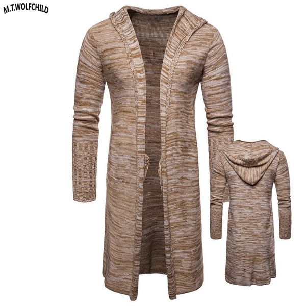 2018 fashion autumn mens long hooded cardigan v-neck knitted sweaters casual mens knitting coats male clothes, White;black
2018 fashion autumn mens long hooded cardigan v-neck knitted sweaters casual mens knitting coats male clothes, White;black