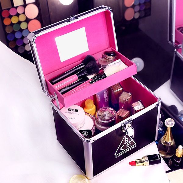 professional makeup bag women cosmetic case metallic female korean make up box large capacity travel wash bag
professional makeup bag women cosmetic case metallic female korean make up box large capacity travel wash bag