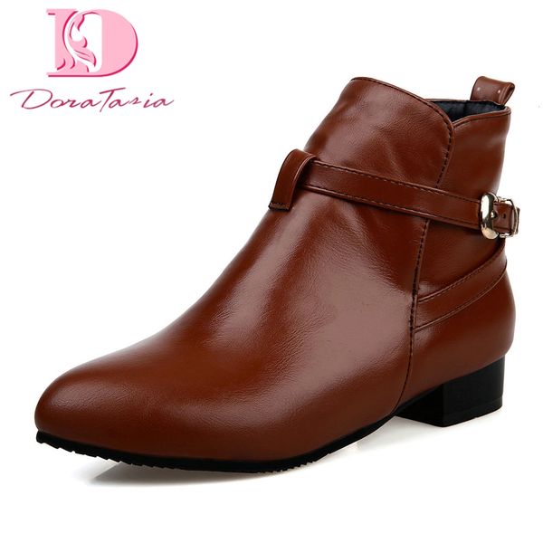 doratasia 2019 retro large size 43 square heel ankle boots woman shoes casual autumn winter shoes women western boot female, Black
doratasia 2019 retro large size 43 square heel ankle boots woman shoes casual autumn winter shoes women western boot female, Black
