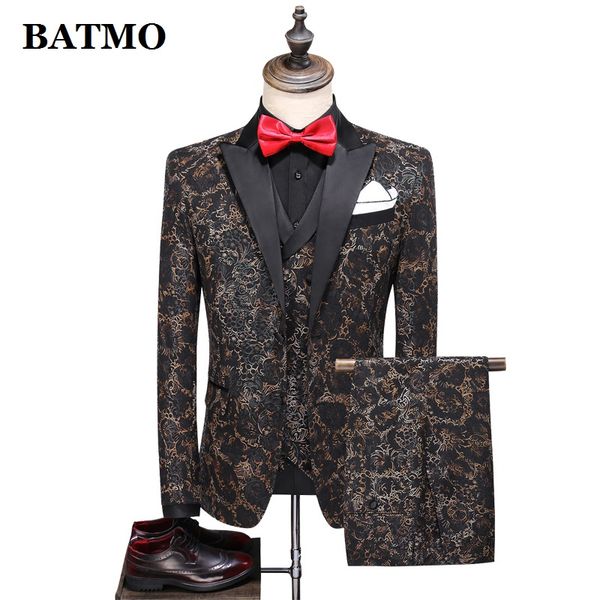 batmo 2020 new arrival printed casual suits men,men's wedding dress,jackets+pants+vest,plus-size s-5xl sjt107, White;black
batmo 2020 new arrival printed casual suits men,men's wedding dress,jackets+pants+vest,plus-size s-5xl sjt107, White;black