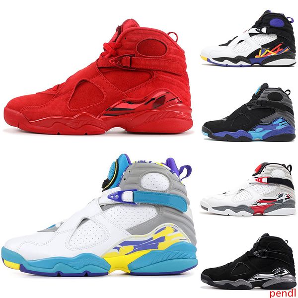 8s basketball shoes 8 valentines day aqua black white chrome playoff countdown pack mens trainer designer sport sneaker size 41-47
8s basketball shoes 8 valentines day aqua black white chrome playoff countdown pack mens trainer designer sport sneaker size 41-47