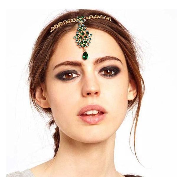 Charm Women Crystal Flower Drop Forehead Head Piece Hairpin Headband noiva Bridal Tiara Crown Wedding Jewelry Hair Accessories
Charm Women Crystal Flower Drop Forehead Head Piece Hairpin Headband noiva Bridal Tiara Crown Wedding Jewelry Hair Accessories