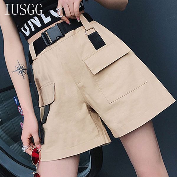 overalls shorts high waist pocket unique design stylish shorts with belt straight loose boyfriend women's bottoms, White;black
overalls shorts high waist pocket unique design stylish shorts with belt straight loose boyfriend women's bottoms, White;black