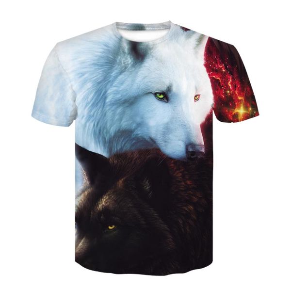 3d printing summer 2020 wolf t-shirts man t-shirt short sleeve tees fashion men/woman animal streetwear mens oversized t shirt, White;black
3d printing summer 2020 wolf t-shirts man t-shirt short sleeve tees fashion men/woman animal streetwear mens oversized t shirt, White;black