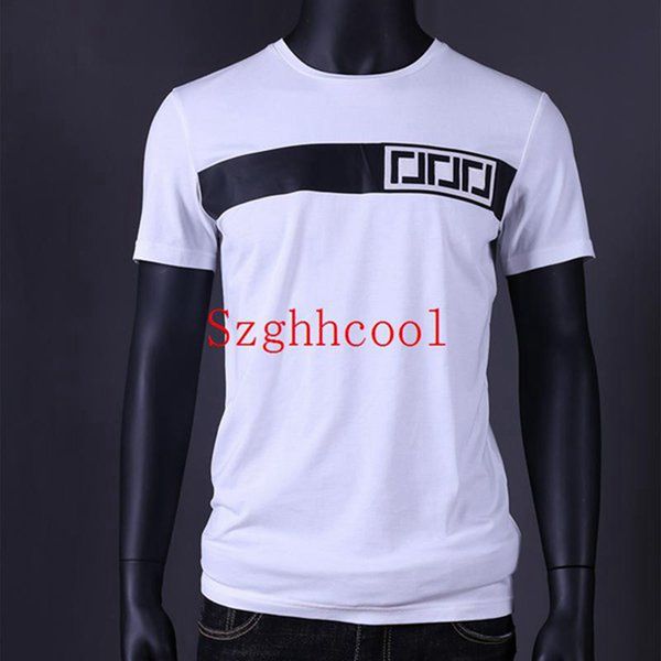19ss Luxury Mens Designer T Shirts Letter Printed Mens Luxury T Shirts Black White Casual Men's Short Sleeve 8107
19ss Luxury Mens Designer T Shirts Letter Printed Mens Luxury T Shirts Black White Casual Men's Short Sleeve 8107