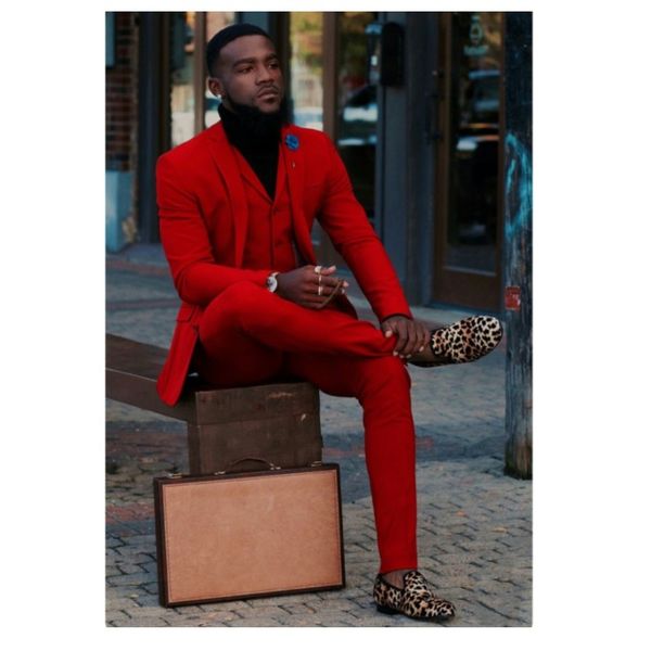 red groom tuxedos 2019 red groomsmen custom made back vent man suit wedding men suits bridegroom (jacket+pants+vest), Black;gray
red groom tuxedos 2019 red groomsmen custom made back vent man suit wedding men suits bridegroom (jacket+pants+vest), Black;gray