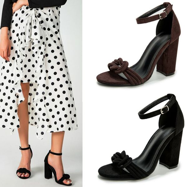 eoeodoit suede leather sandals cm heels summer party club pumps shoes women plus size open toe cover heel shoes female, Black
eoeodoit suede leather sandals cm heels summer party club pumps shoes women plus size open toe cover heel shoes female, Black