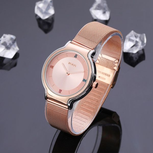 2020 new designer watches fashion luxury watches men and women watch quartz watch tous brand watch popular gift, Slivery;brown
2020 new designer watches fashion luxury watches men and women watch quartz watch tous brand watch popular gift, Slivery;brown