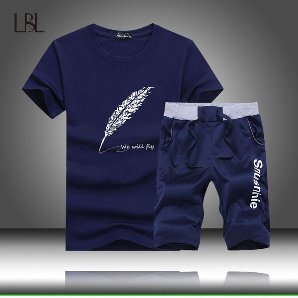 new fashion sportsuit tee shirt set mens t shirt shorts + short pants men summer tracksuit men's casual brand tee shirts 2020, Gray 
new fashion sportsuit tee shirt set mens t shirt shorts + short pants men summer tracksuit men's casual brand tee shirts 2020, Gray