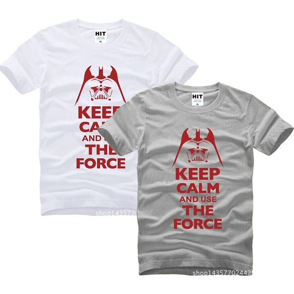 new mens summer t shirts keep calm and use the force print 100% cotton black white grey mens short sleeve s-3xl, White;black
new mens summer t shirts keep calm and use the force print 100% cotton black white grey mens short sleeve s-3xl, White;black
