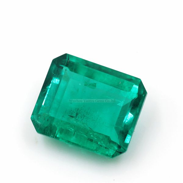 loose gemstones 8*10mm emerald cut hydrothermal colombian lab created for jewelry, Black
loose gemstones 8*10mm emerald cut hydrothermal colombian lab created for jewelry, Black