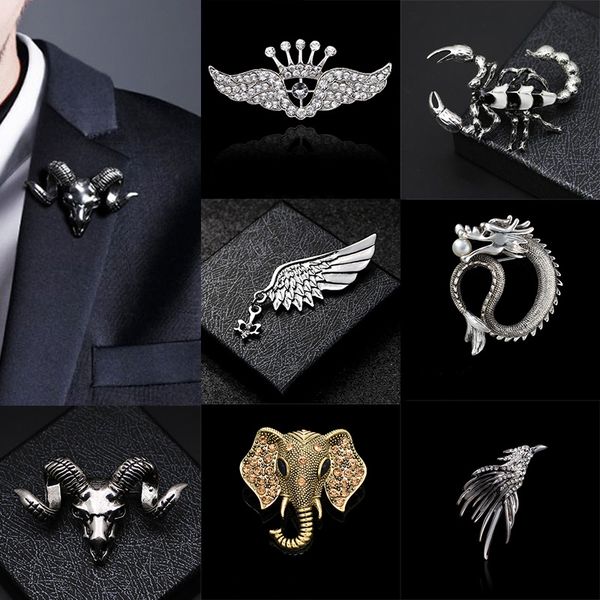 оптовая скидка великобритании мужская мода ретро стиль pin брошь eagle wing crown helm elk owl leaf знак набор воротник рубашки аксессуары, Gray
оптовая скидка великобритании мужская мода ретро стиль pin брошь eagle wing crown helm elk owl leaf знак набор воротник рубашки аксессуары, Gray