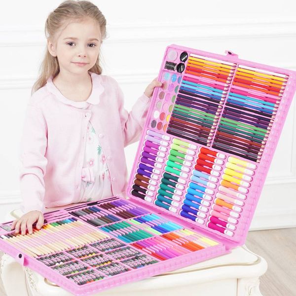 dingyi 108/168/288pcs drawing tools art painting set watercolor marker brush pen for kids gift art supplies school stationery
dingyi 108/168/288pcs drawing tools art painting set watercolor marker brush pen for kids gift art supplies school stationery