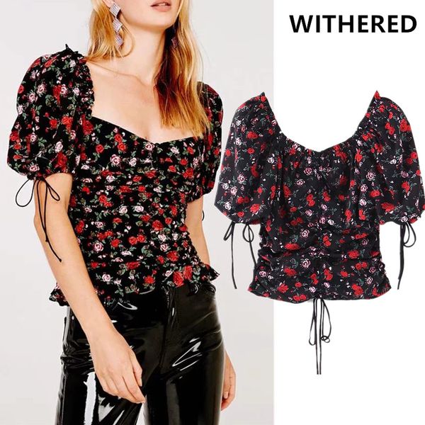withered fashion blogger vintage floral printing square collar blusas mujer de moda 2019 kimono shirt womens and blouses, White
withered fashion blogger vintage floral printing square collar blusas mujer de moda 2019 kimono shirt womens and blouses, White