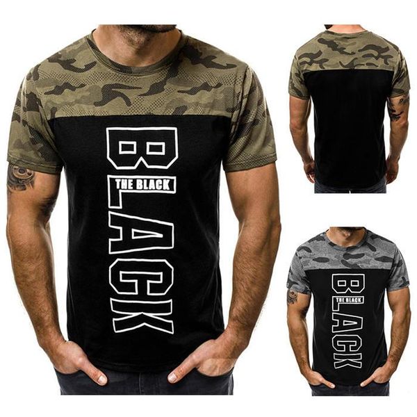 o-neck mens tshirts panelled breathable short sleeve mens tshirt fashion slim mens summer print camouflage, White;black
o-neck mens tshirts panelled breathable short sleeve mens tshirt fashion slim mens summer print camouflage, White;black
