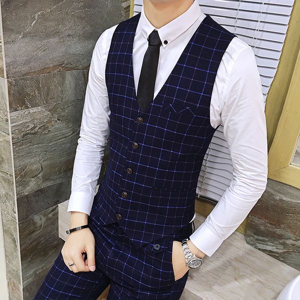 high-end мужская плед жилеты мода gentleman бизнес банкет свадебный танкисты жилет размер s-3xl vest человек, Black;white
high-end мужская плед жилеты мода gentleman бизнес банкет свадебный танкисты жилет размер s-3xl vest человек, Black;white