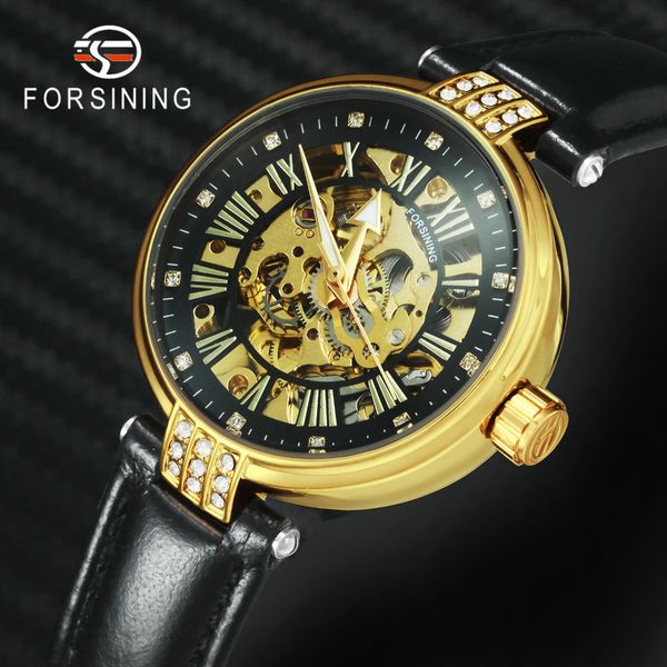 forsining royal elegant auto mechanical women watches leather strap skeleton unique chic ladies wristwatches, Slivery;brown
forsining royal elegant auto mechanical women watches leather strap skeleton unique chic ladies wristwatches, Slivery;brown
